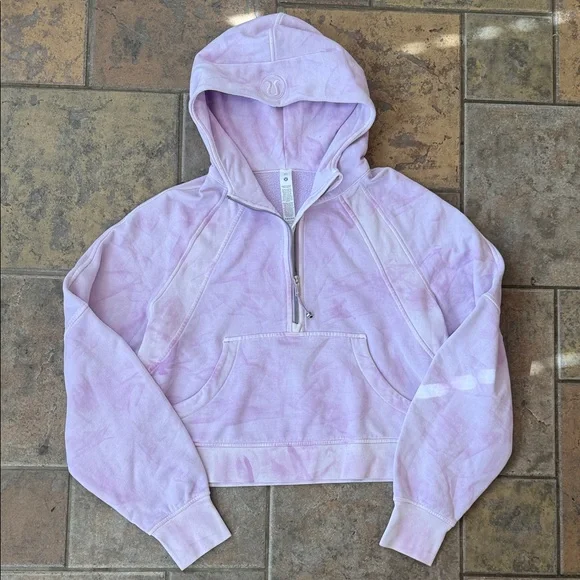 Lululemon Athletica Cropped Half Zip Scuba - Picture 2 of 4